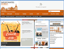 Tablet Screenshot of neufchatel.fr